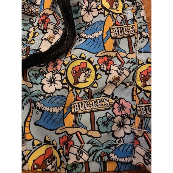 Buc-ee's Boys Swim Shorts Trunks Swimsuit Size 2T Mesh Lined Graphic Beaver Logo - Picture 2 of 6